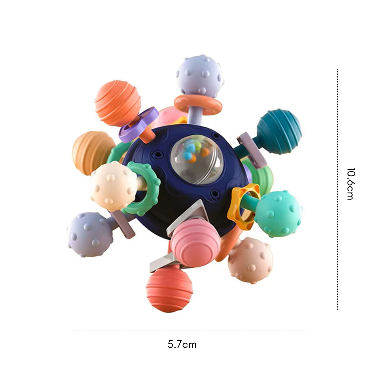 Montessori Sensory and Teething Activity Ball
