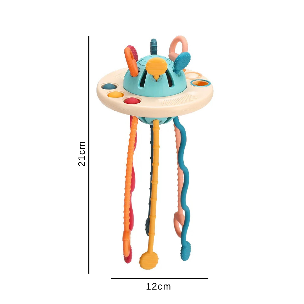 Montessori UFO Pull & Pop