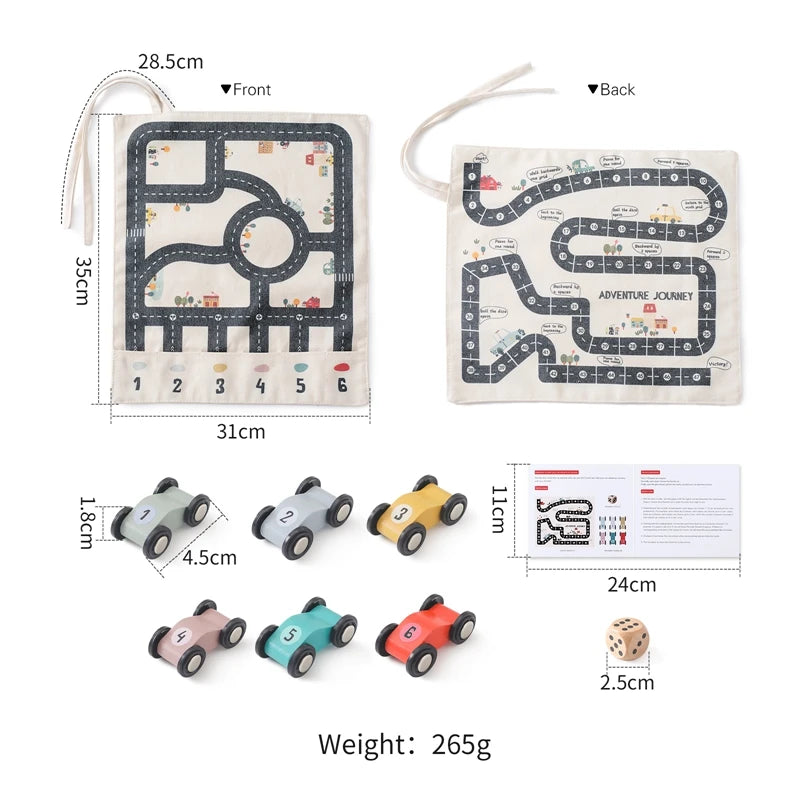 Montessori Traffic Map Game