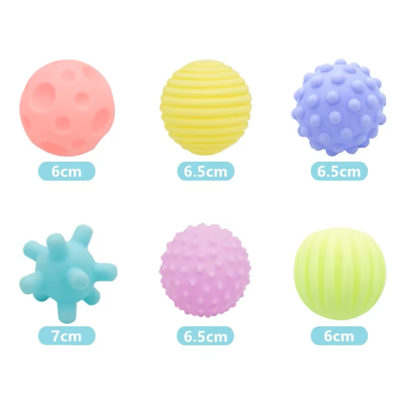 Montessori Sensory Balls (6pcs)