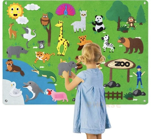 Interactive Felt Storyboards