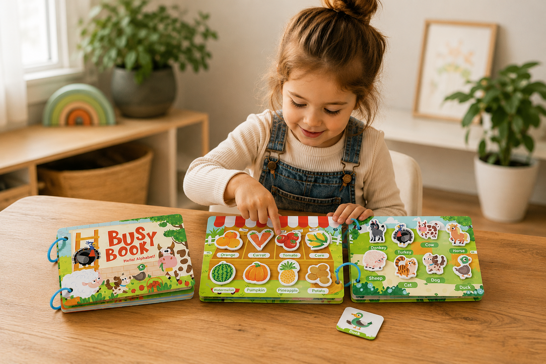 Why Busy Books Are One of the Best Educational Toys for Toddlers