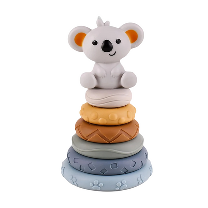 Montessori Baby Koala Stacking Tower