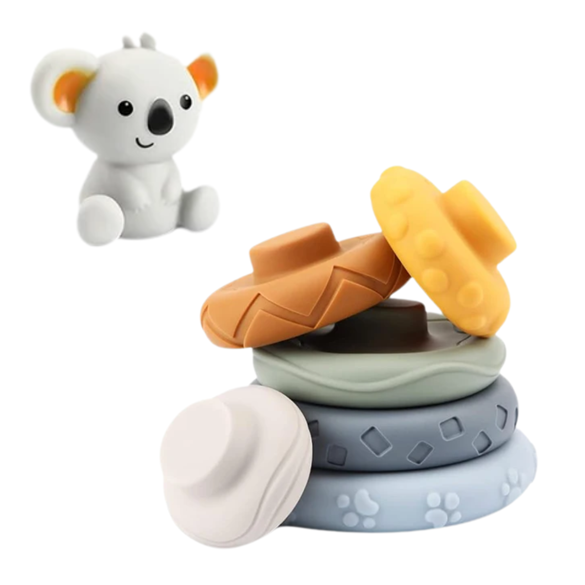 Montessori Baby Koala Stacking Tower