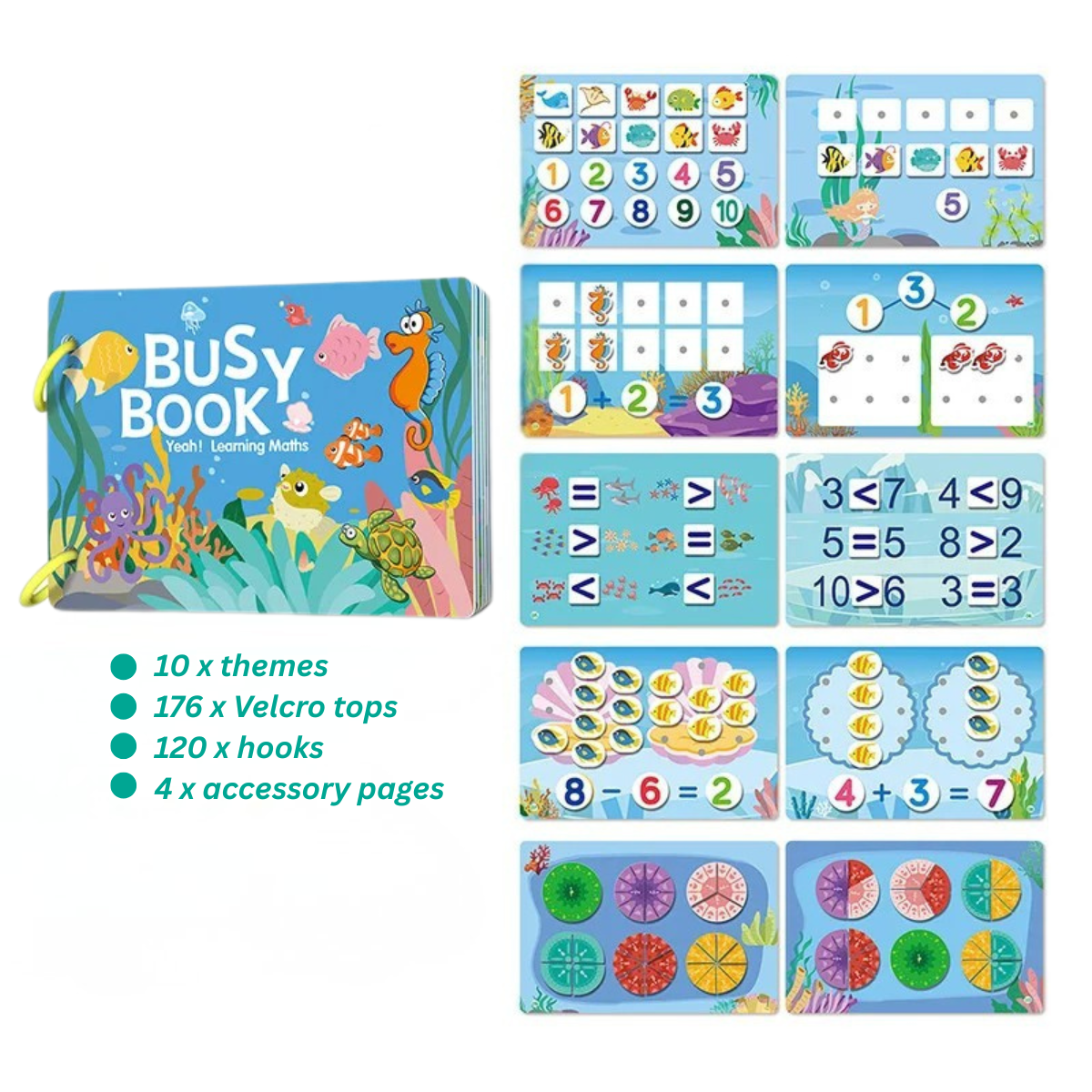Early Educational Busy Book Collection