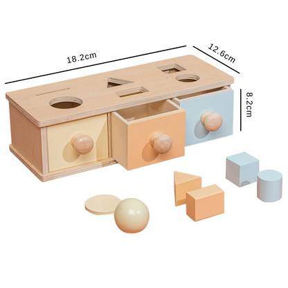 Montessori Object Permanence Box - Toddler Range