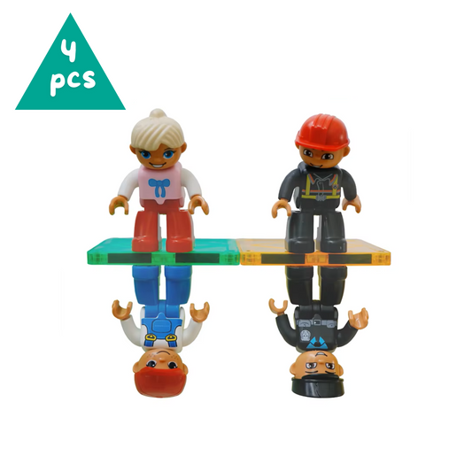 Magnetic Tiles Character Pack (4pcs)