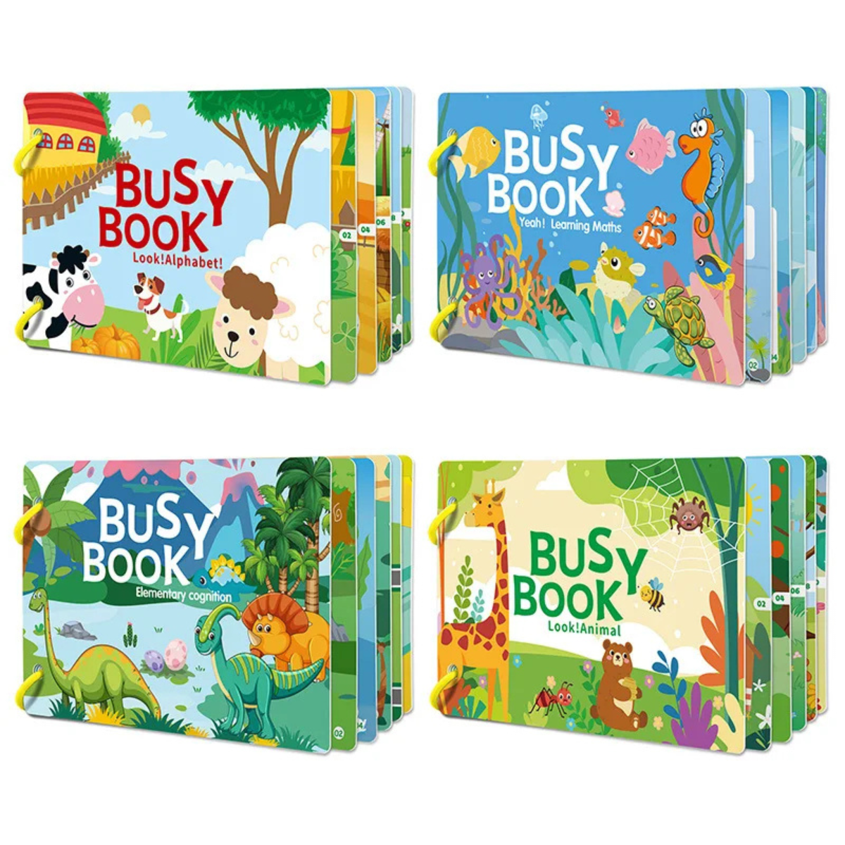 Early Educational Busy Book Collection
