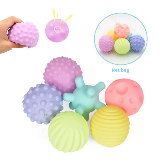 Montessori Sensory Balls (6pcs)
