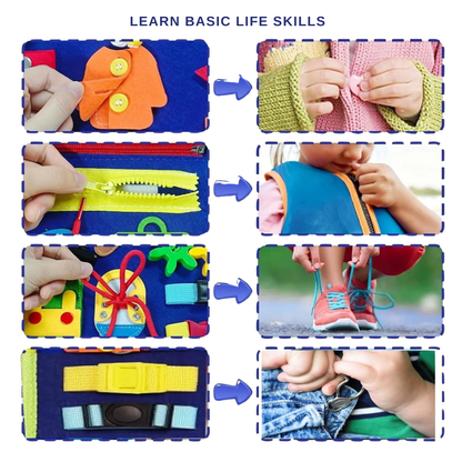Montessori Interactive Busy Travel Bag
