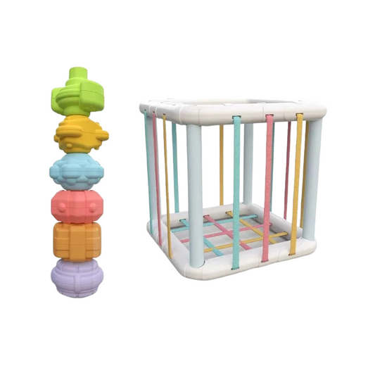 Montessori Sensory Sorting Cube