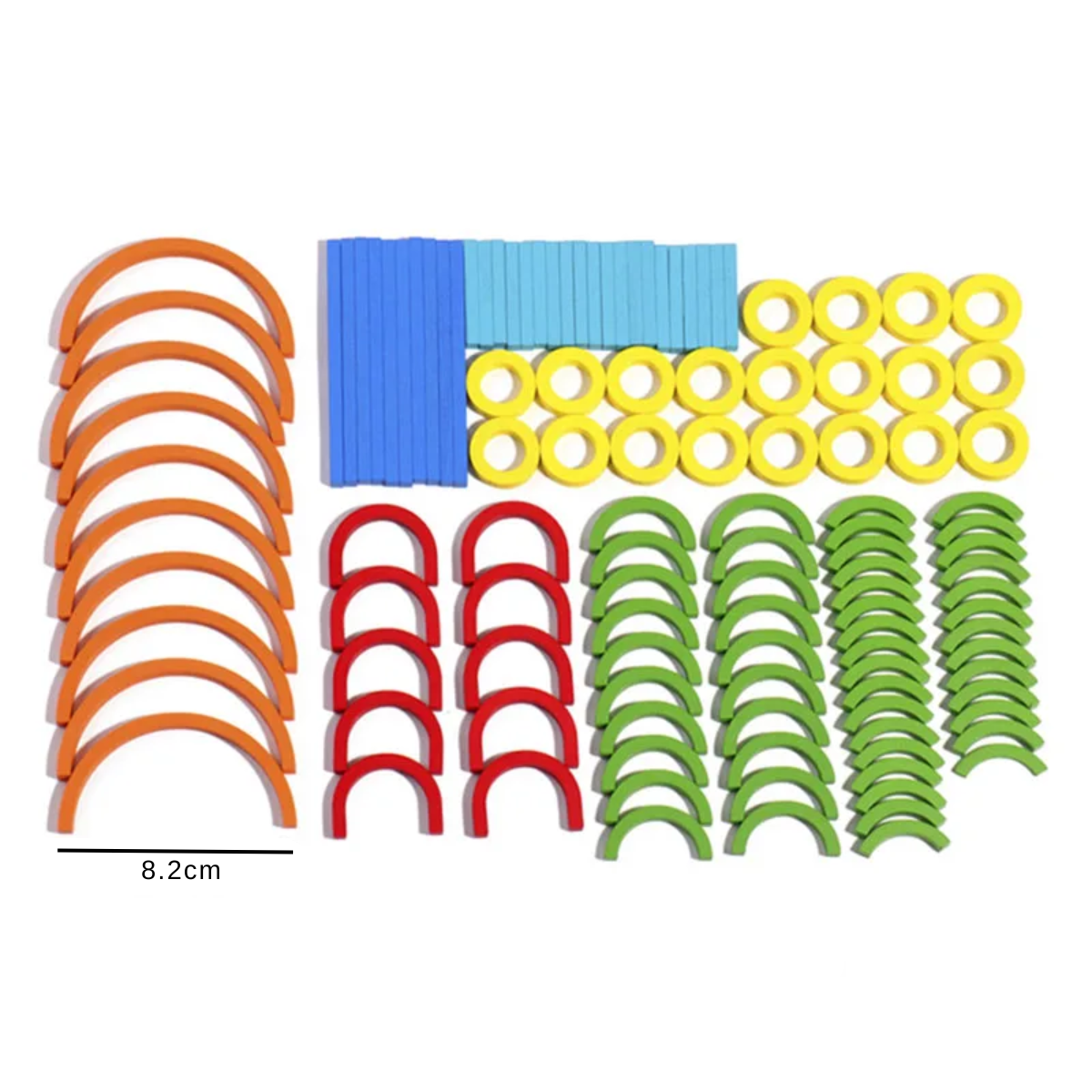 Montessori Wooden Creative Sticks