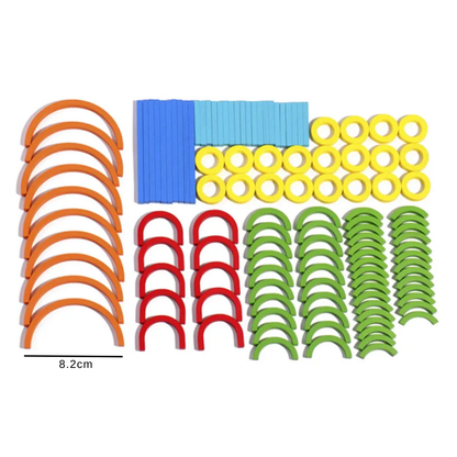 Montessori Wooden Creative Sticks