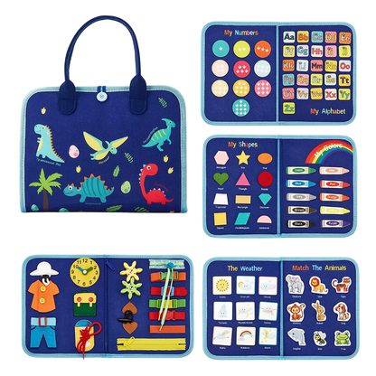 Montessori Interactive Busy Travel Bag