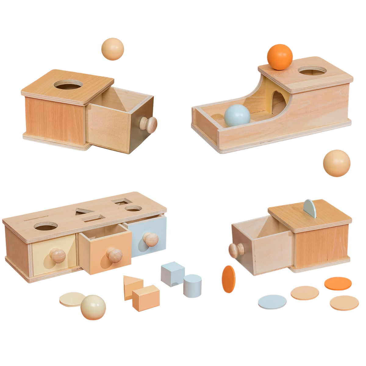 Montessori Object Permanence Box - Toddler Range