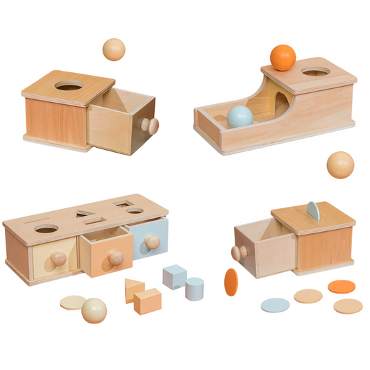 Montessori Object Permanence Box - Toddler Range