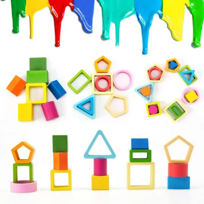 Montessori Shape Sorting Bar