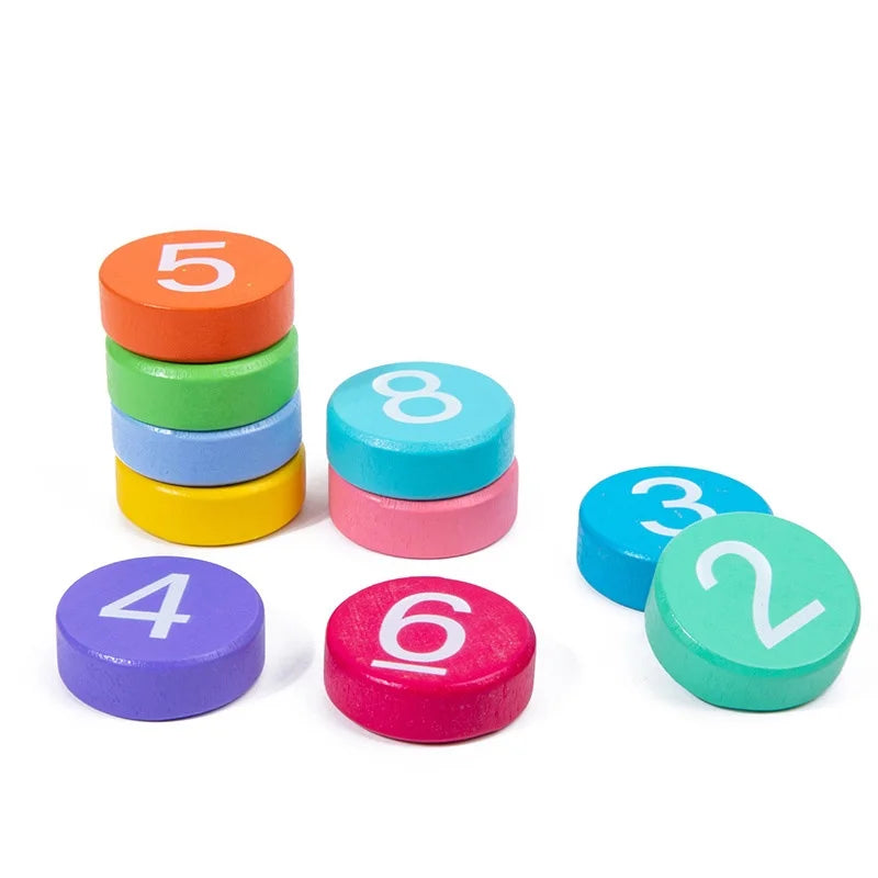 Montessori Wooden Math Set