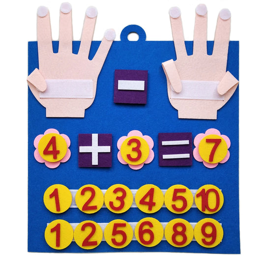 Educational Felt Counting Math Toy