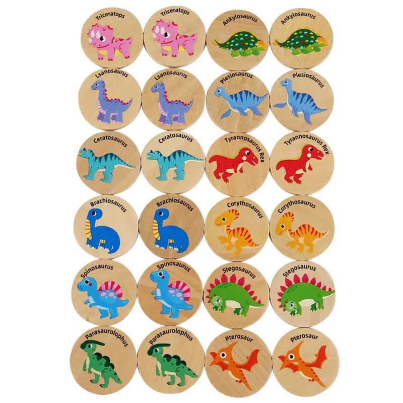 Dinosaur Memory Matching Game