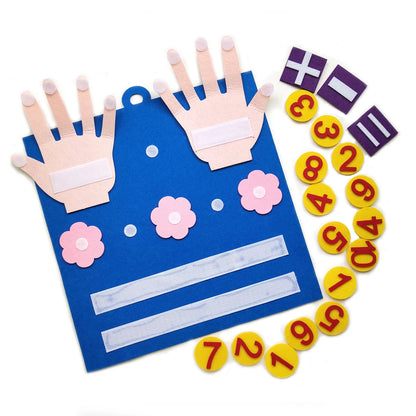 Educational Felt Counting Math Toy