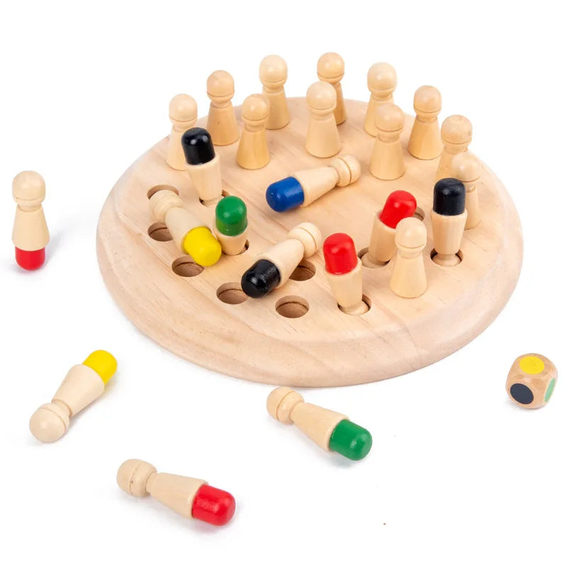 Montessori Wooden Memory Game