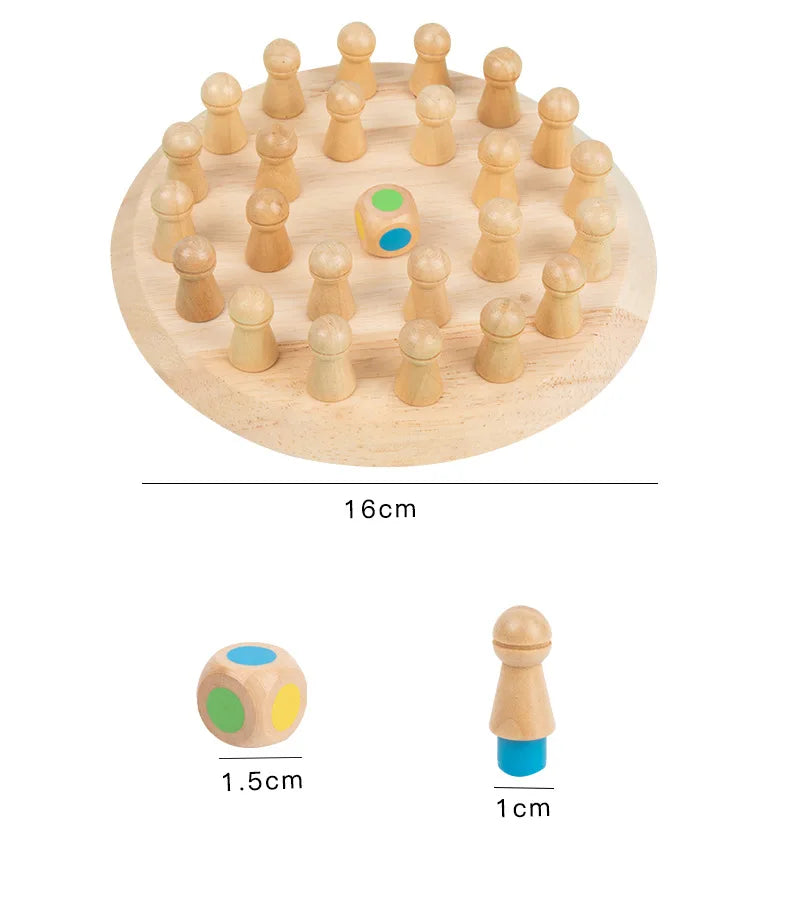 Montessori Wooden Memory Game