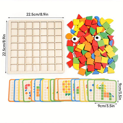 Montessori Tangram Puzzle Set