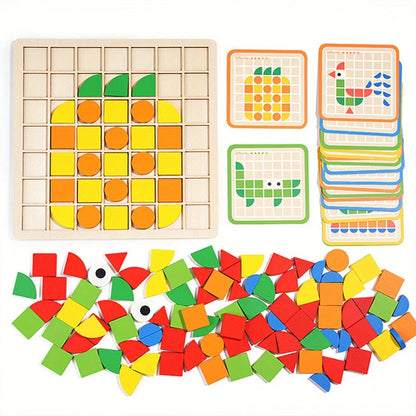 Montessori Tangram Puzzle Set