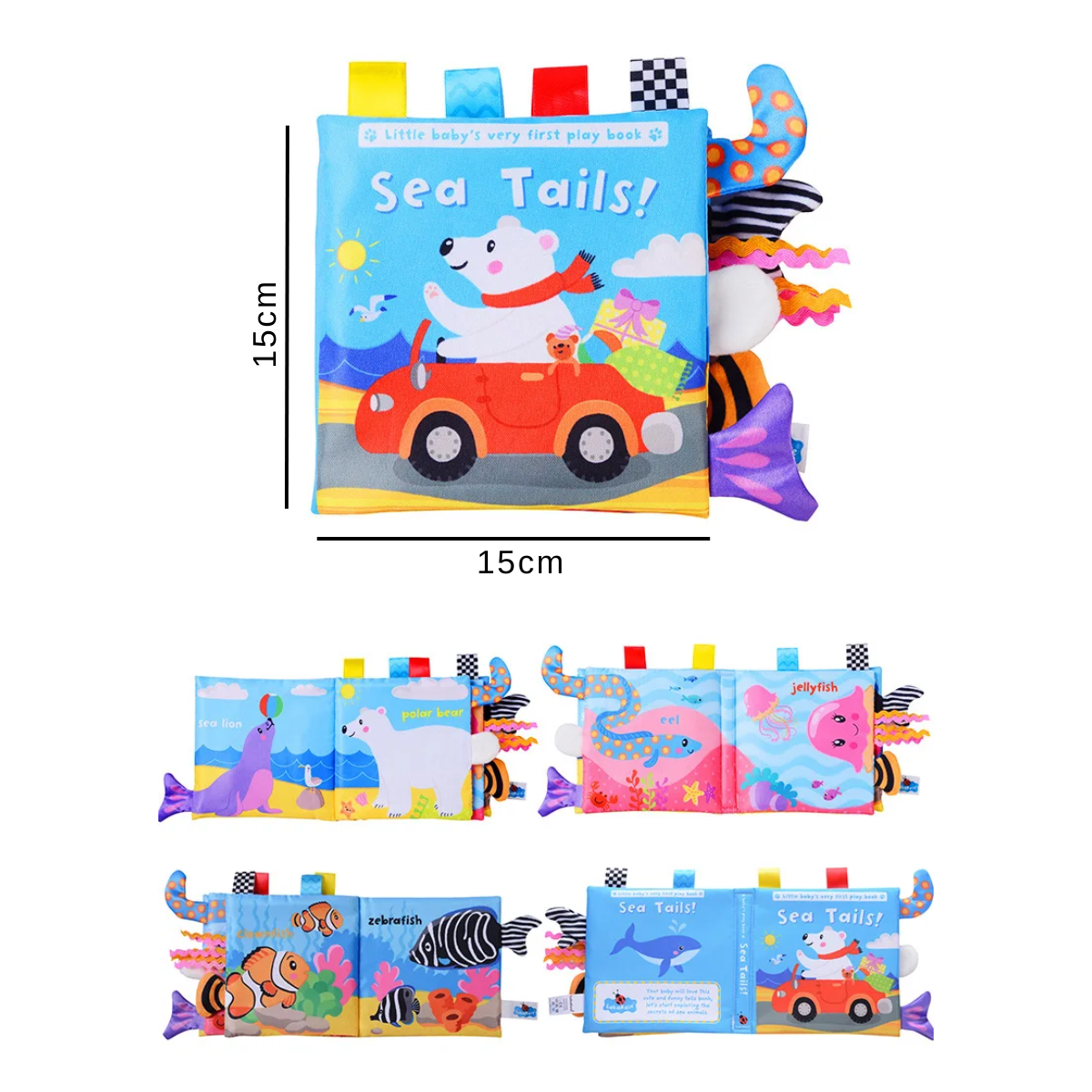 My First Animal Tails Sensory Book