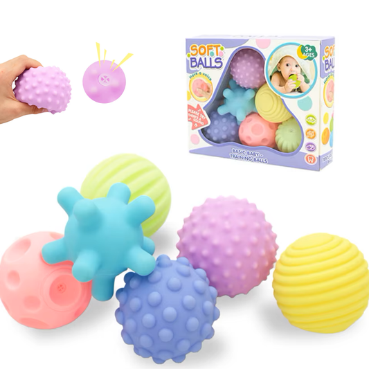 Montessori Sensory Balls (6pcs)