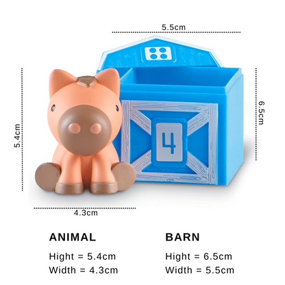 Montessori Counting & Sorting Barnyard Set