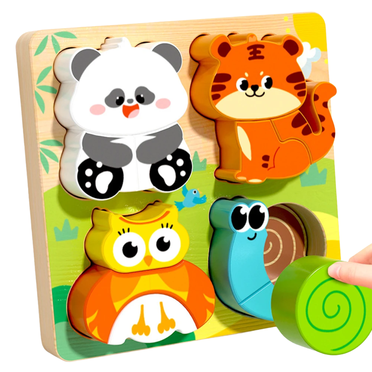 My First 3D Wooden Puzzle 4-in-1 Set