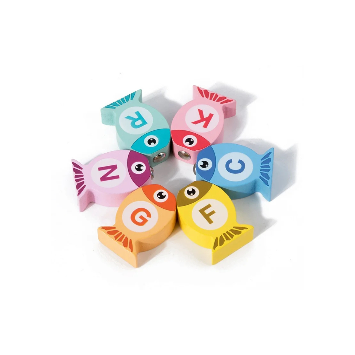 Wooden Magnetic Fishing Learning Set – Fun Way to Learn Numbers & Letters